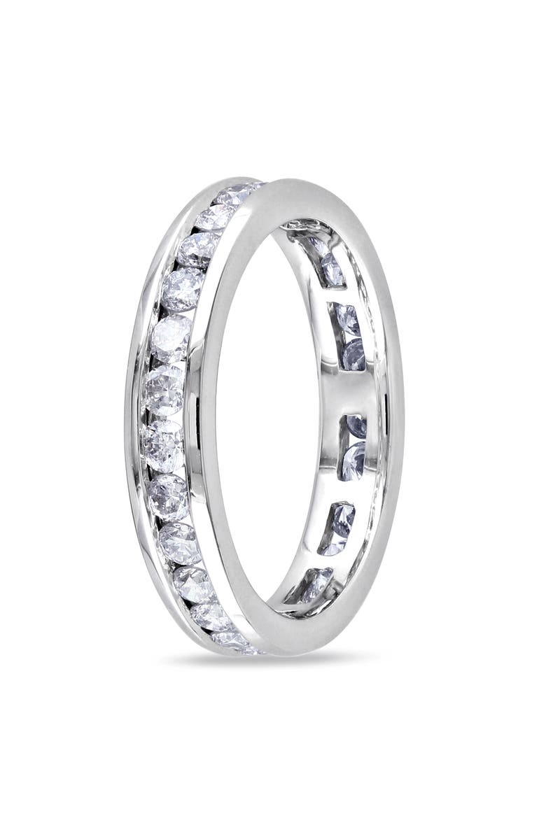 Julianna B. 1 CTW Diamond Eternity Ring 14k, Alternate, color, 