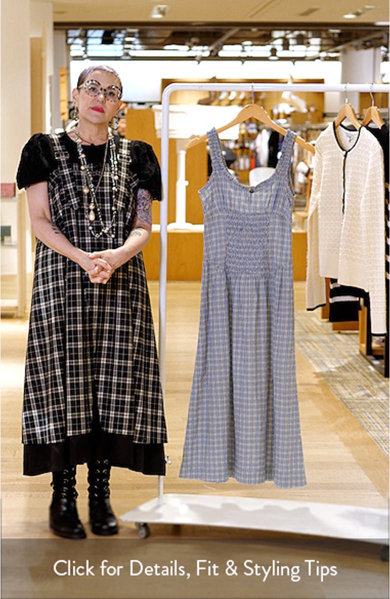 Mallory Organic Cotton Midi Sundress, sales video thumbnail