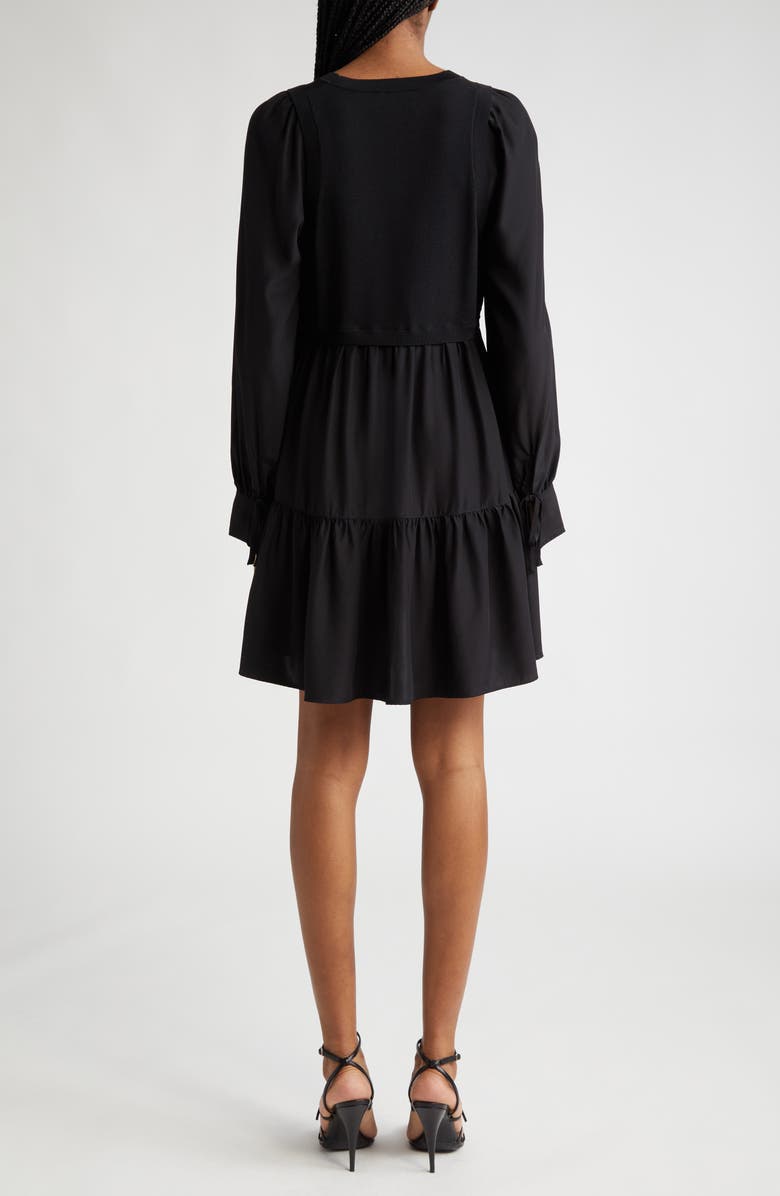 Cinq à Sept Presley Silk Dress, Alternate, color, 