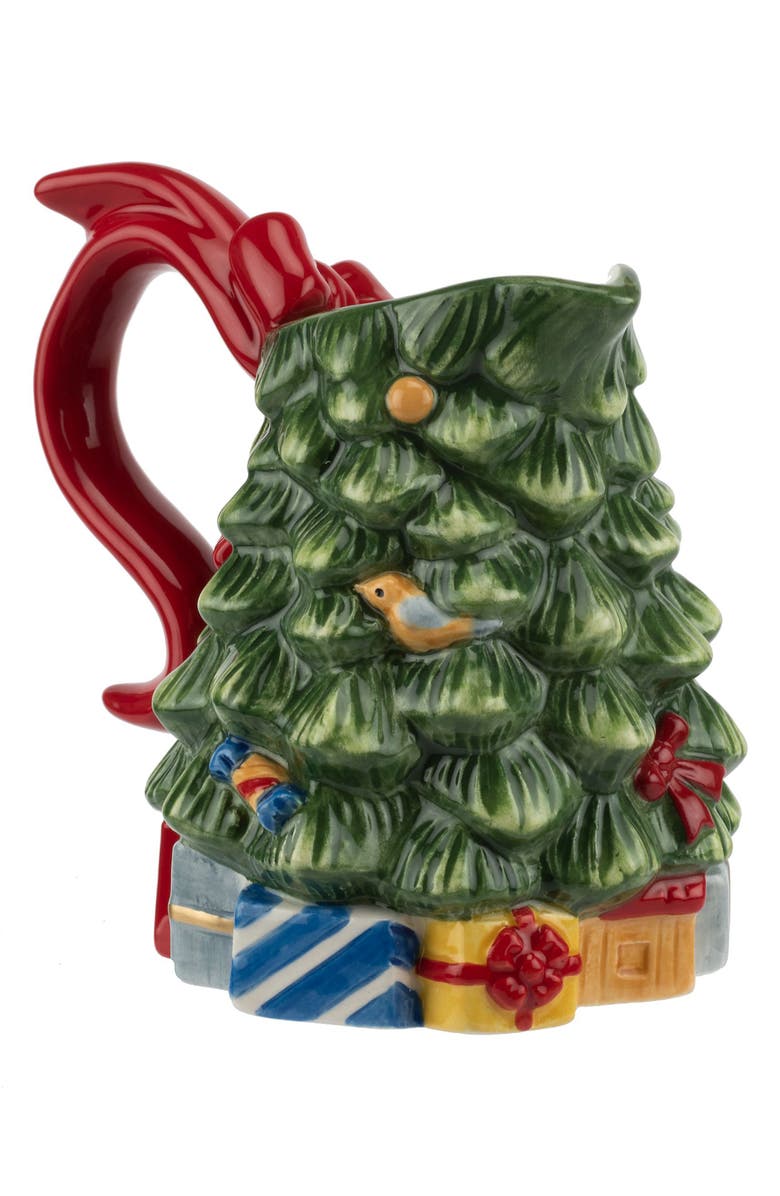 Spode Christmas Tree Sugar & Creamer Set, Alternate, color, Green