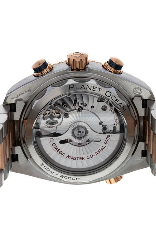 Watchfinder & Co. Omega 2021 Planet Ocean Automatic Chronograph Bracelet Watch, 45.5mm