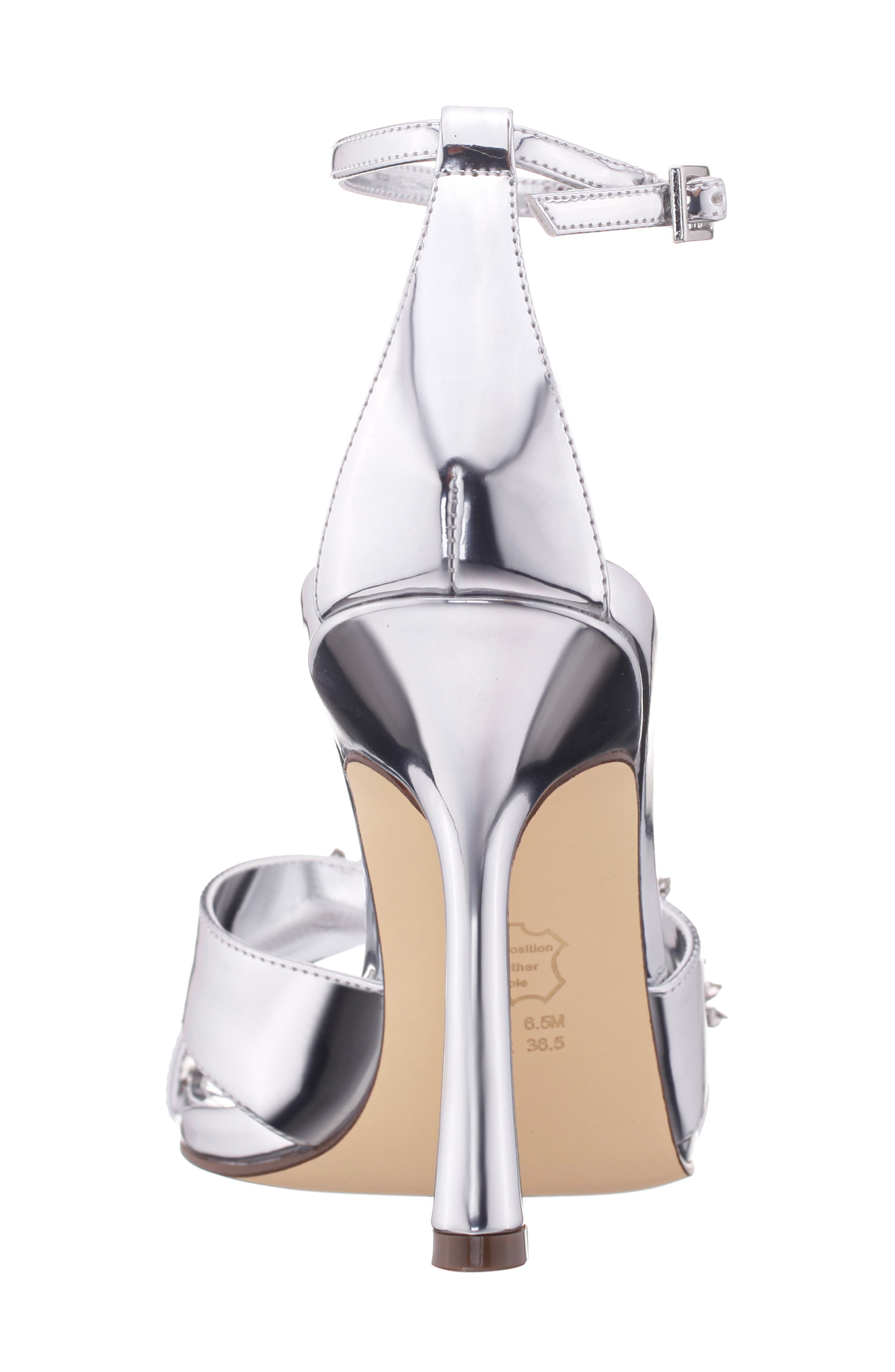 Nina Dawn Sandal, Alternate, color, Silver