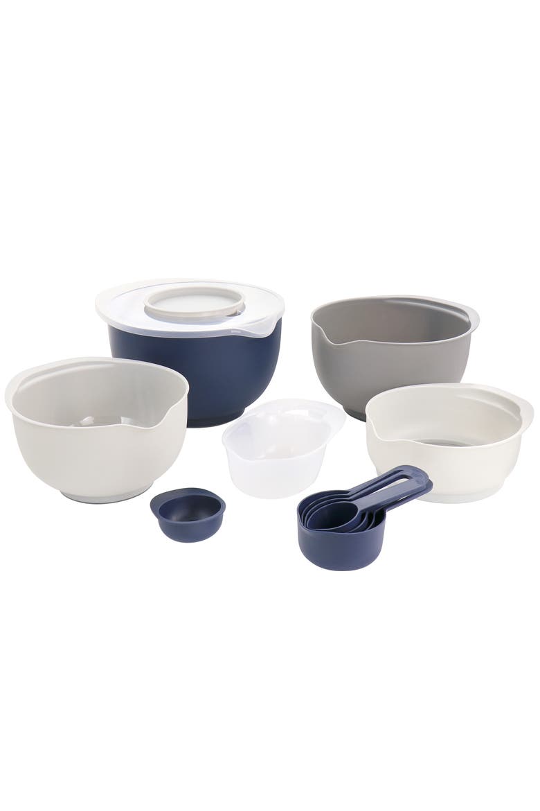 All In One 12 Piece Plastic Baking Tool Set, Main, color, Blue
