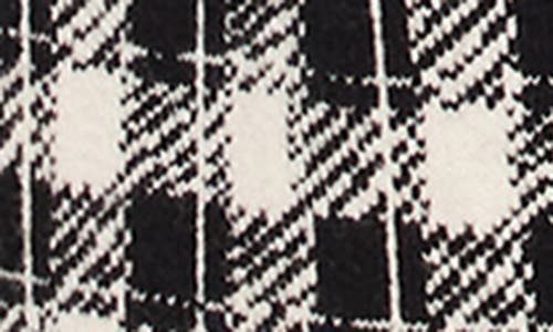 Nic + Zoe Nic+zoe Cool Nights Plaid Duster Jacket In Black