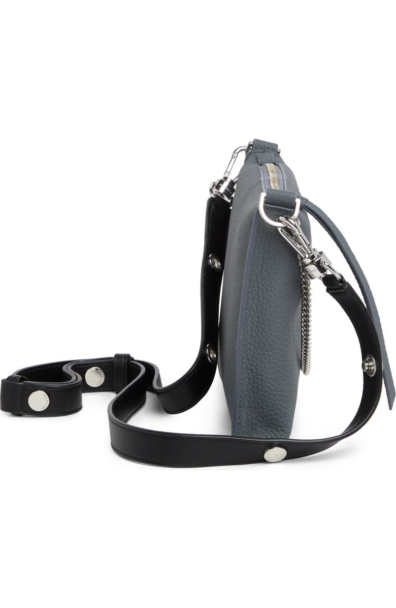 AllSaints Eve Leather Crossbody Bag, Alternate, color,