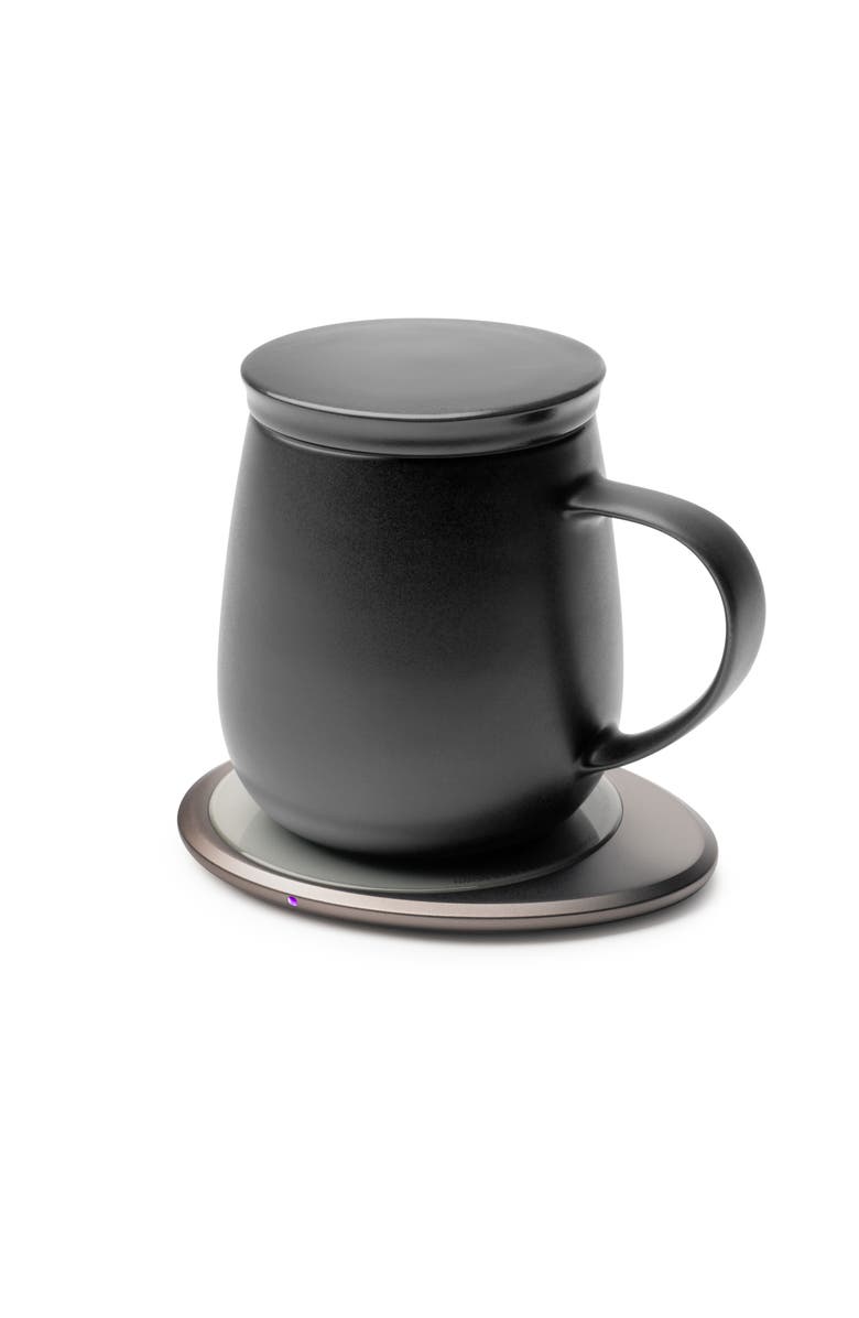 OHOM INC Ui 3 Self-heating Mug Set, Alternate, color, Inkstone Black