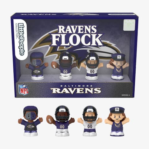 Baltimore Ravens NFL Little People Collector Figure Set