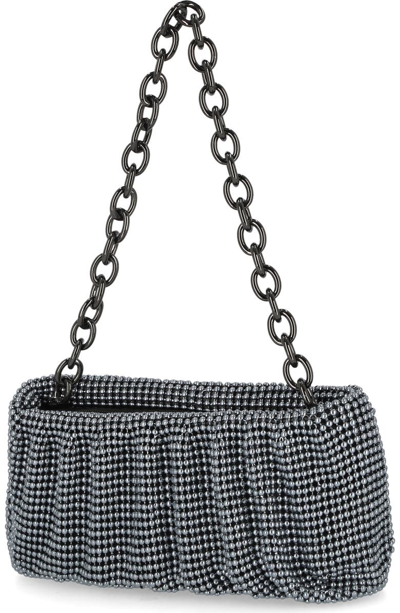 Jessica McClintock Ball Mesh Chain Convertible Clutch, Alternate, color,