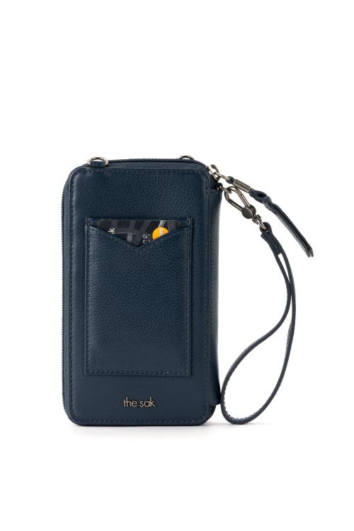 The Sak Silverlake N/s Smartphone Crossbody In Indigo
