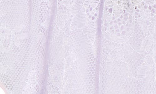 Free People Gia Lace Tanga Thong In Purple