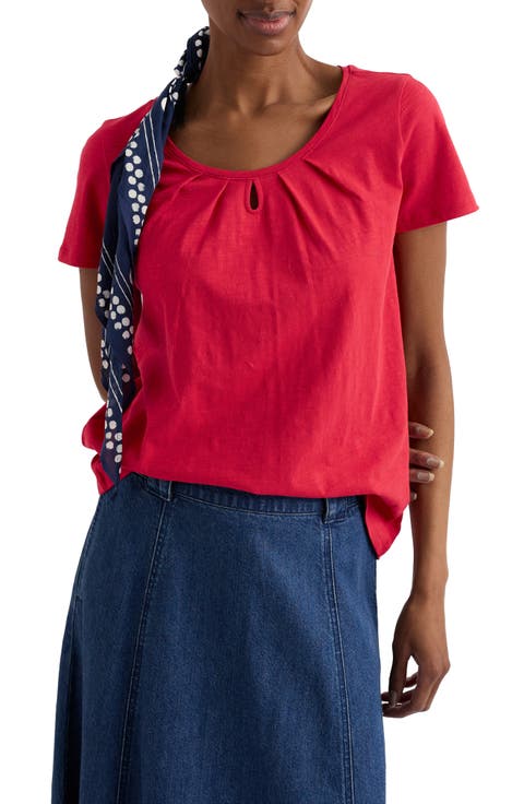 Appletree Keyhole Organic Cotton T-Shirt