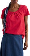 Seasalt Cornwall Appletree Keyhole Organic Cotton T-Shirt