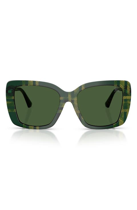 54mm Square Sunglasses