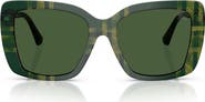 Burberry 54mm Square Sunglasses