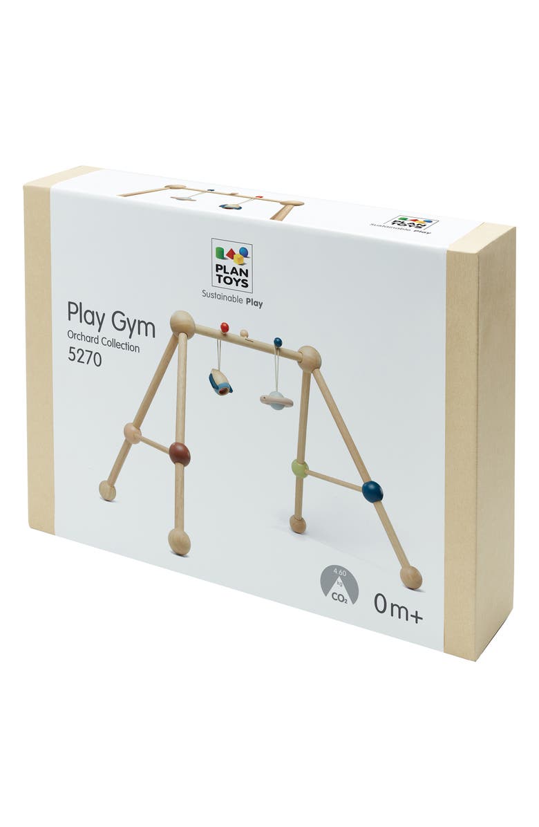 PlanToys<sup>®</sup> Orchard Collection Play Gym, Alternate, color, Brown