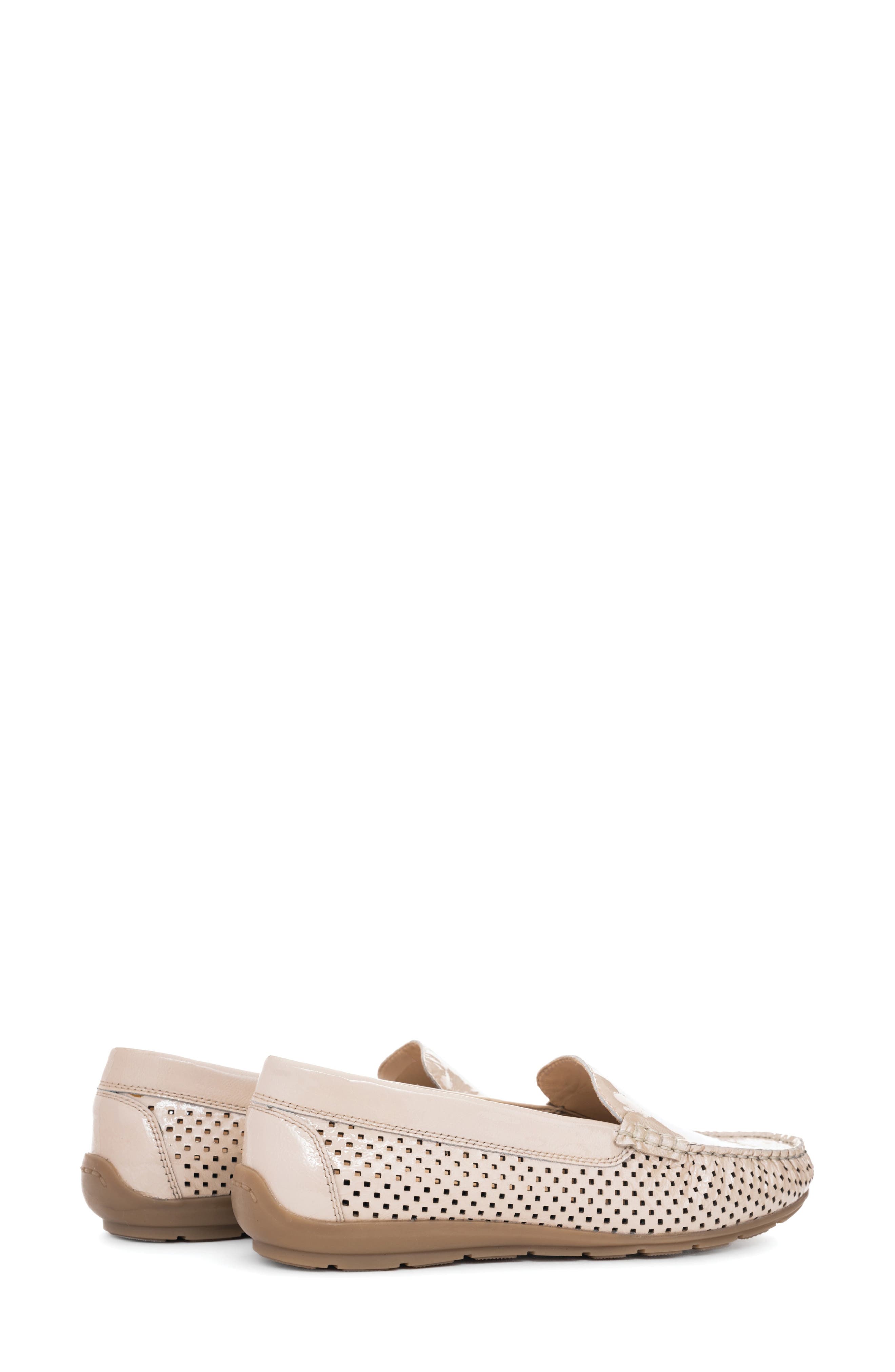 ara Amarillo Perforated Loafer, Alternate, color, Shell