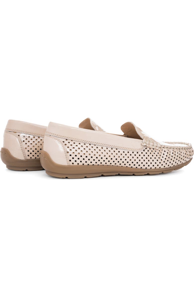 ara Amarillo Perforated Loafer, Alternate, color, Shell