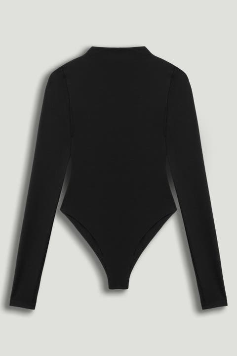 Long-Sleeve Jersey Bodysuit