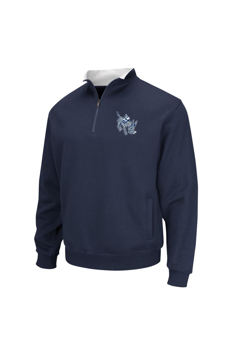 COLOSSEUM Men's Colosseum Navy Colorado School of Mines Orediggers Tortugas Quarter-Zip Top, Alternate, color, Navy