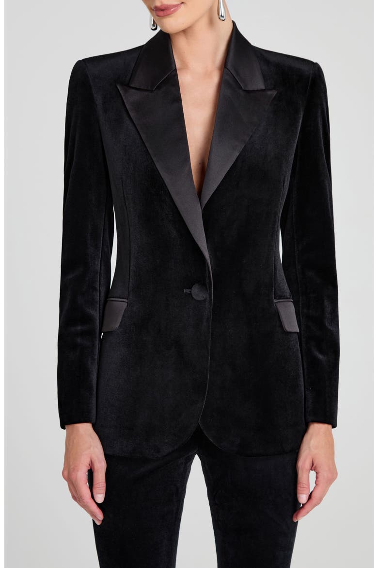 Beatrice Blazer, Main, color, BLACK