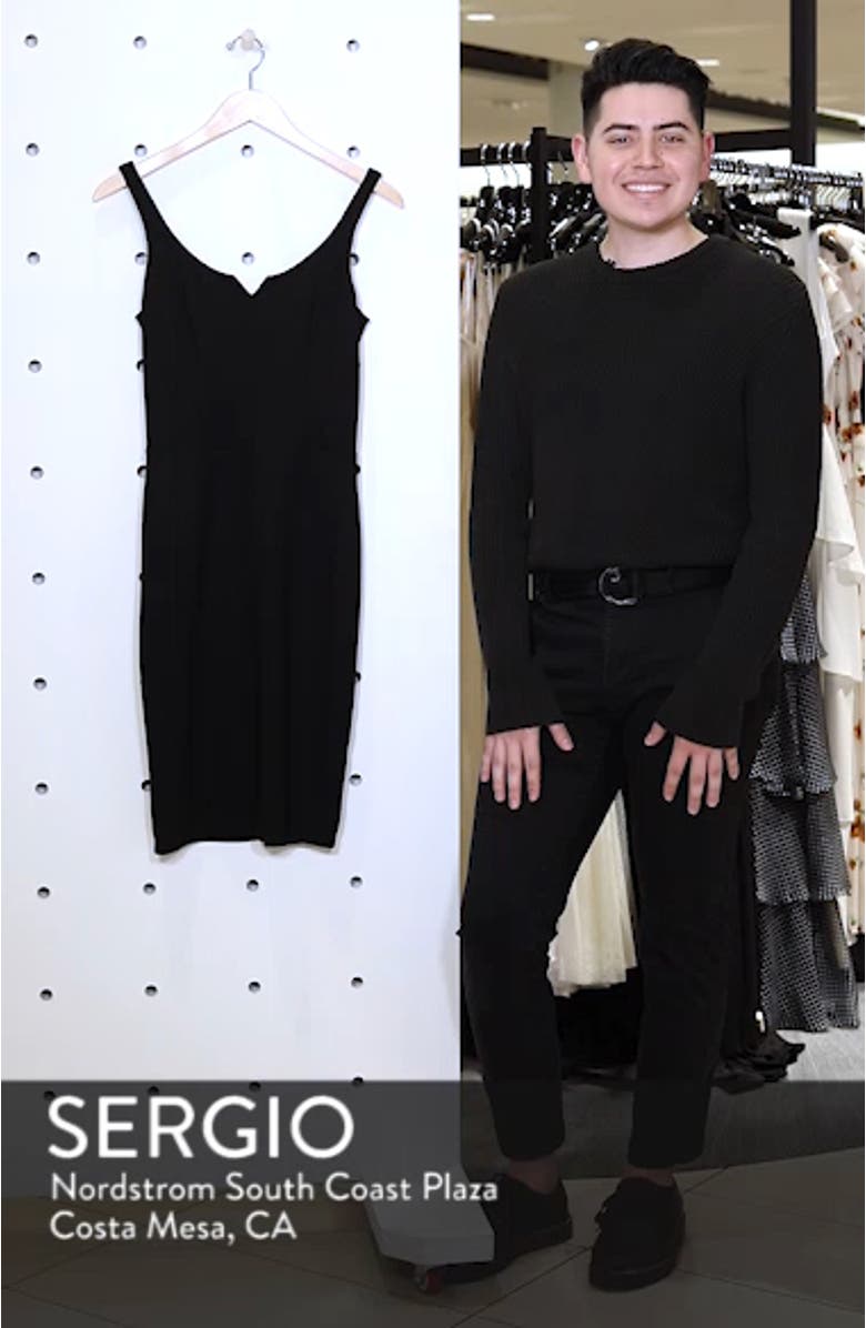 Rose All Day Ponte Sheath Dress, sales video thumbnail