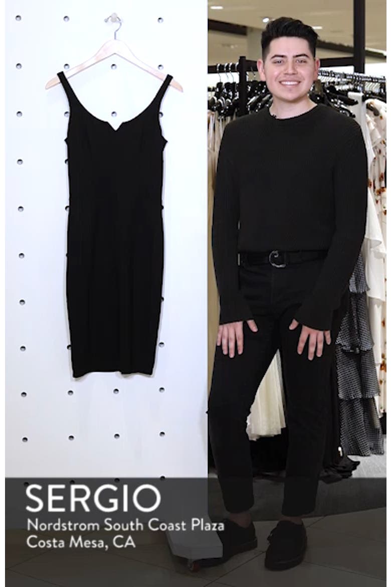 Rose All Day Ponte Sheath Dress video