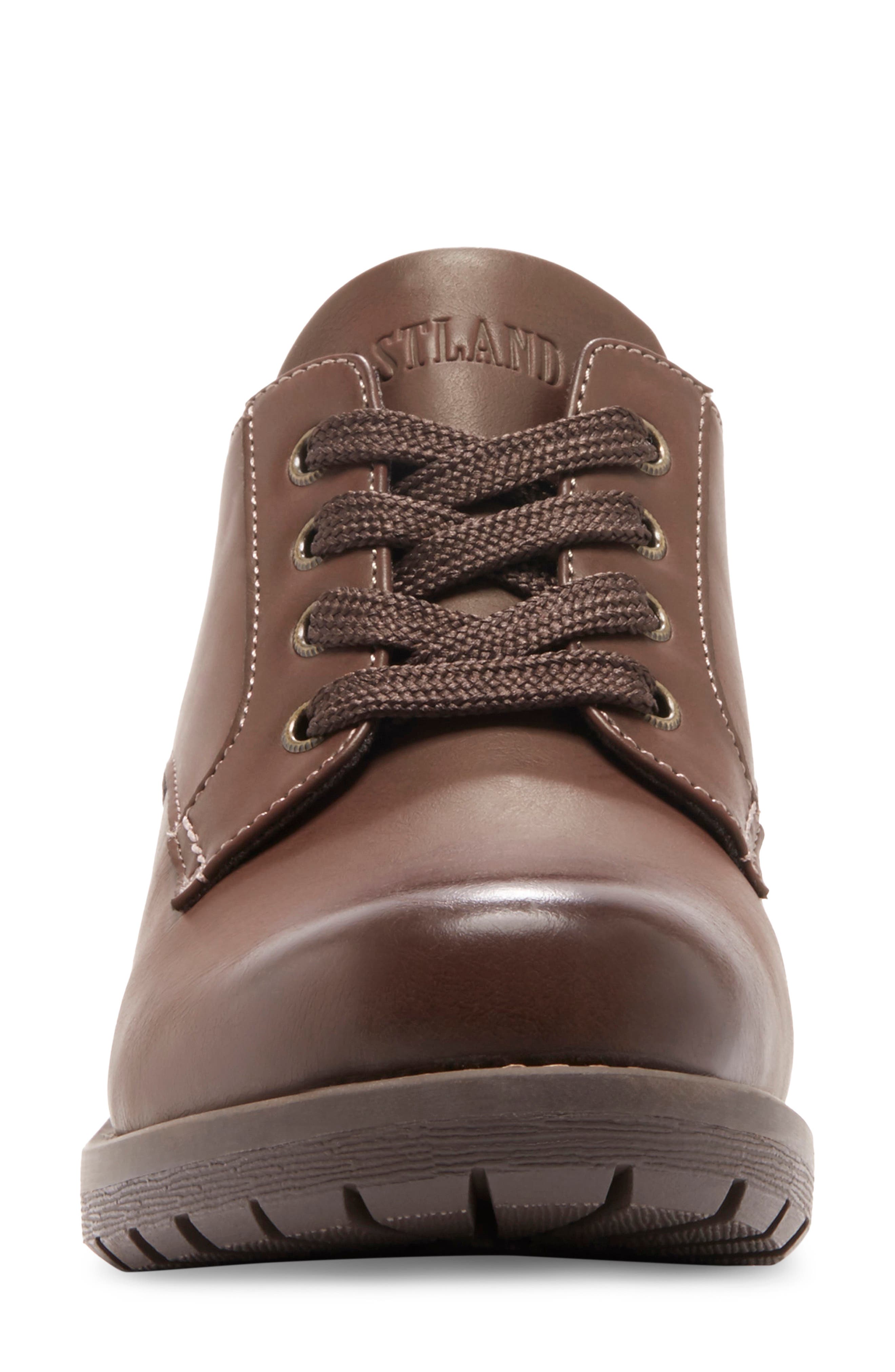 Eastland Trish Plain Toe Derby, Alternate, color, Brown