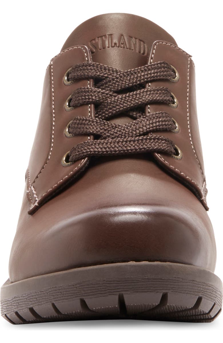 Eastland Trish Plain Toe Derby, Alternate, color, Brown