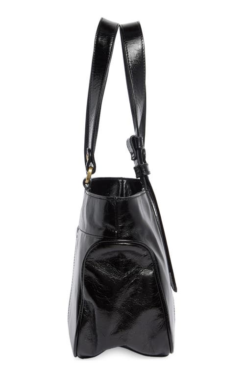 Hobo Autry Leather Satchel In Black