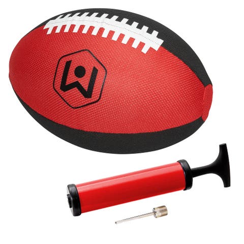 Oversized 16" Football Inflatable Ball, Pump Included