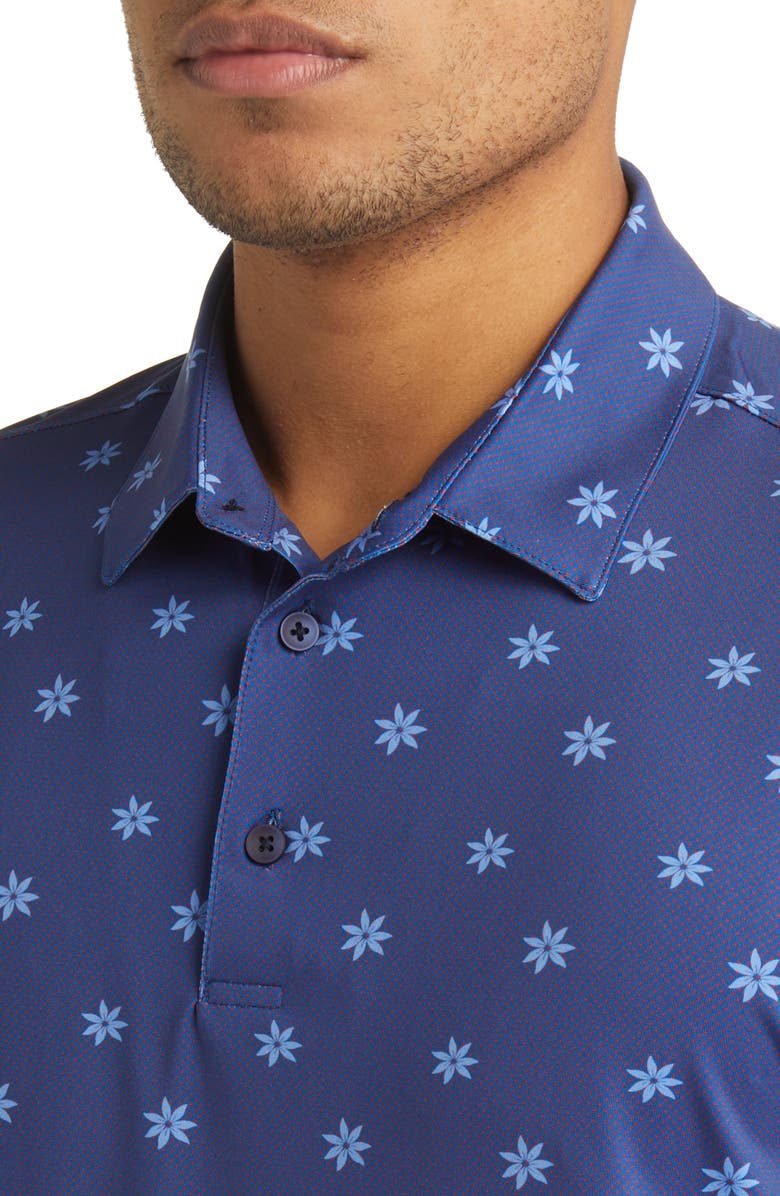 Mizzen+Main Versa Floral Performance Golf Polo, Alternate, color,