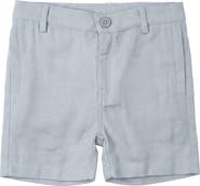 Charlotte & George Woven Shorts with Structured Waistband