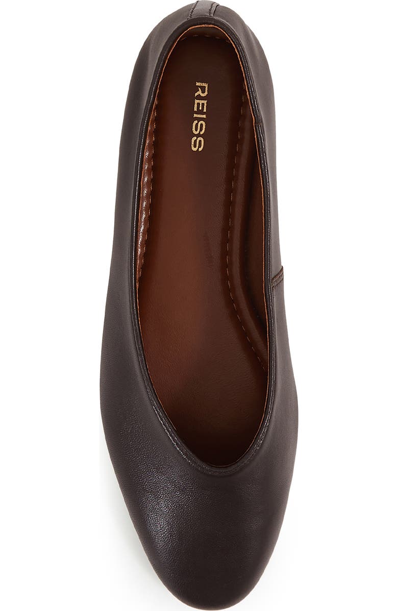 Reiss Amelia Flat, Alternate, color, Chocolate