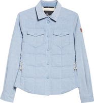 Moncler Grenoble Nangy Quilted Down Shirt Jacket