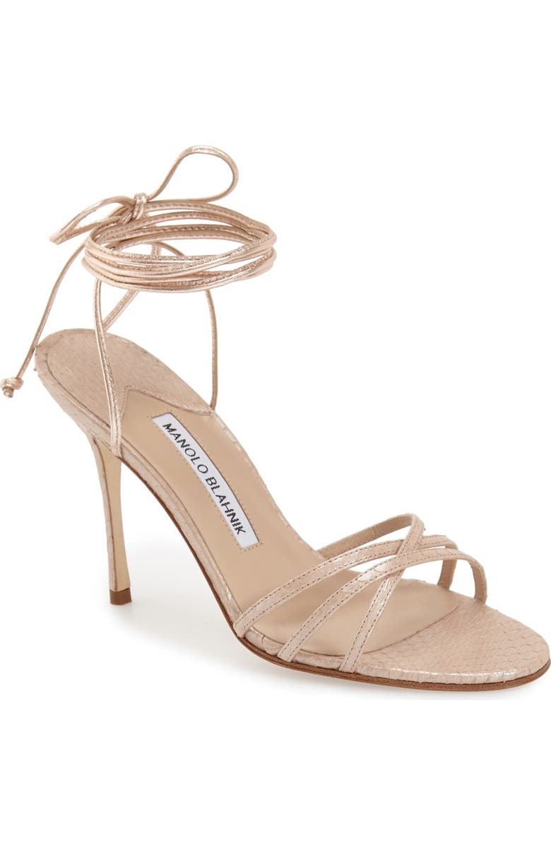 Manolo Blahnik 'Leva' Sandal, Main, color,