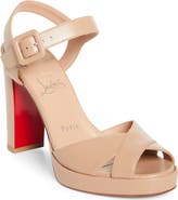 Christian Louboutin Cora Block Heel Sandal
