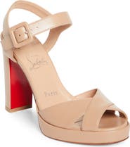Christian Louboutin Cora Block Heel Sandal