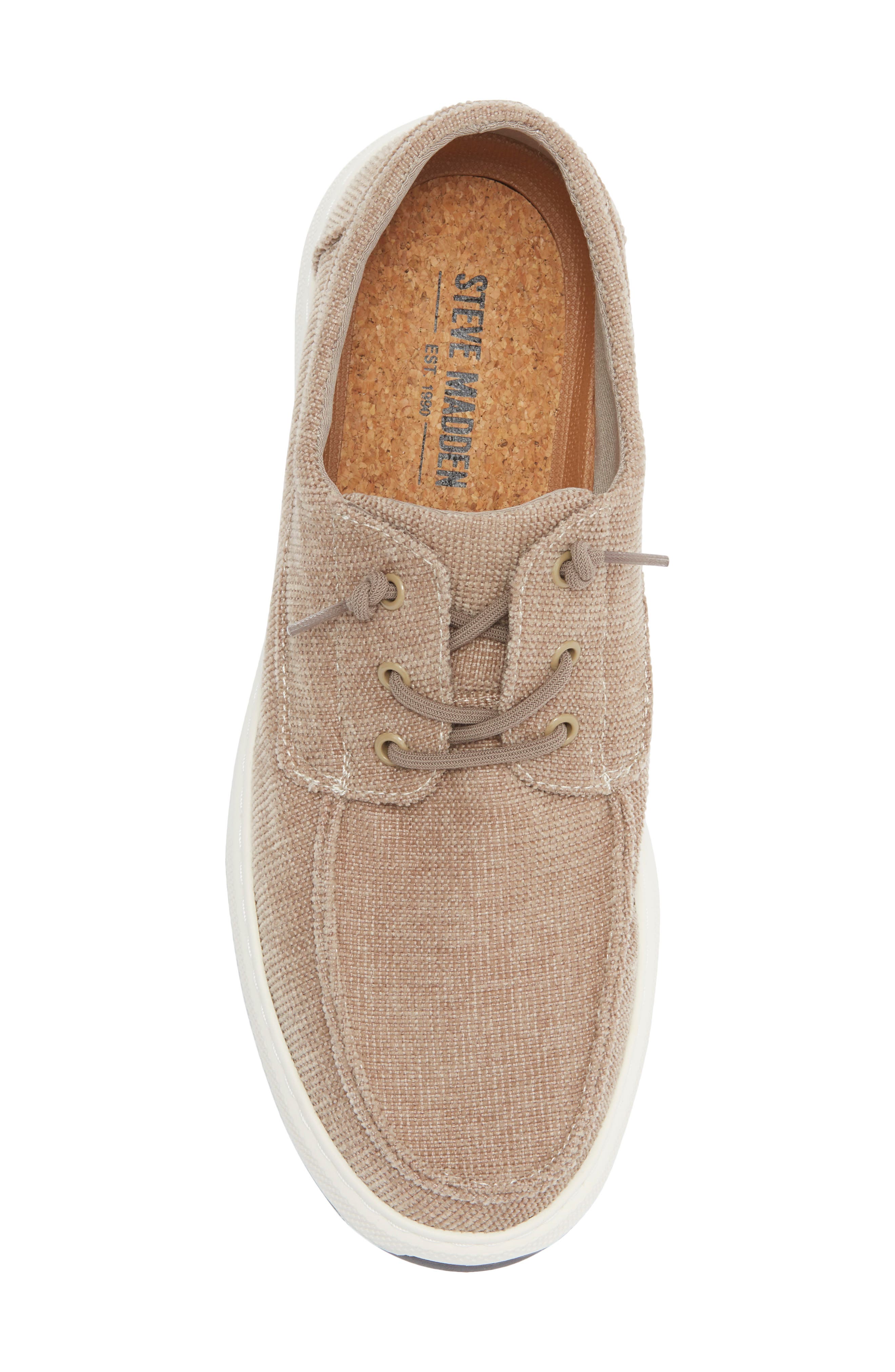 Steve Madden Norphius Derby, Alternate, color, Taupe Fabric