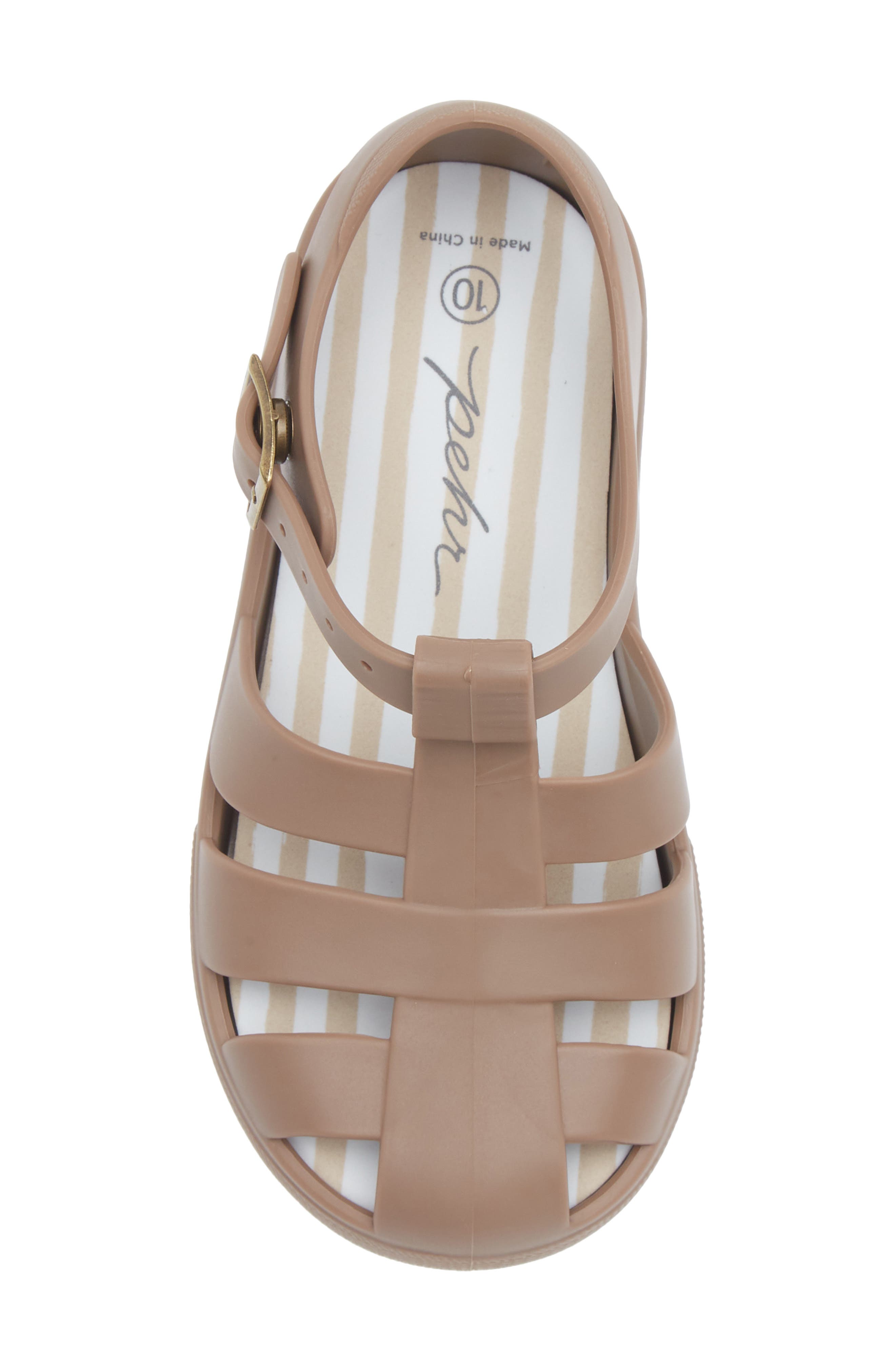 Pehr Kids' Fisherman Sandal, Alternate, color, Portobello