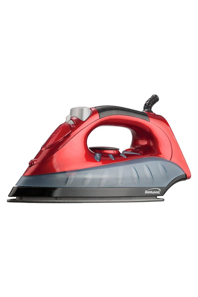 Full Size Steam / Spray / Dry Iron in Red, Alternate, color, Red