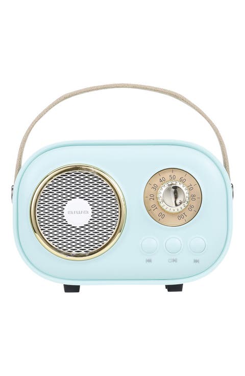 Retro Speaker & Karaoke Machine