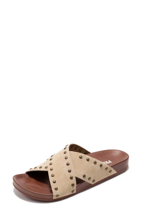 Brink Studded Slide Sandal (Women)