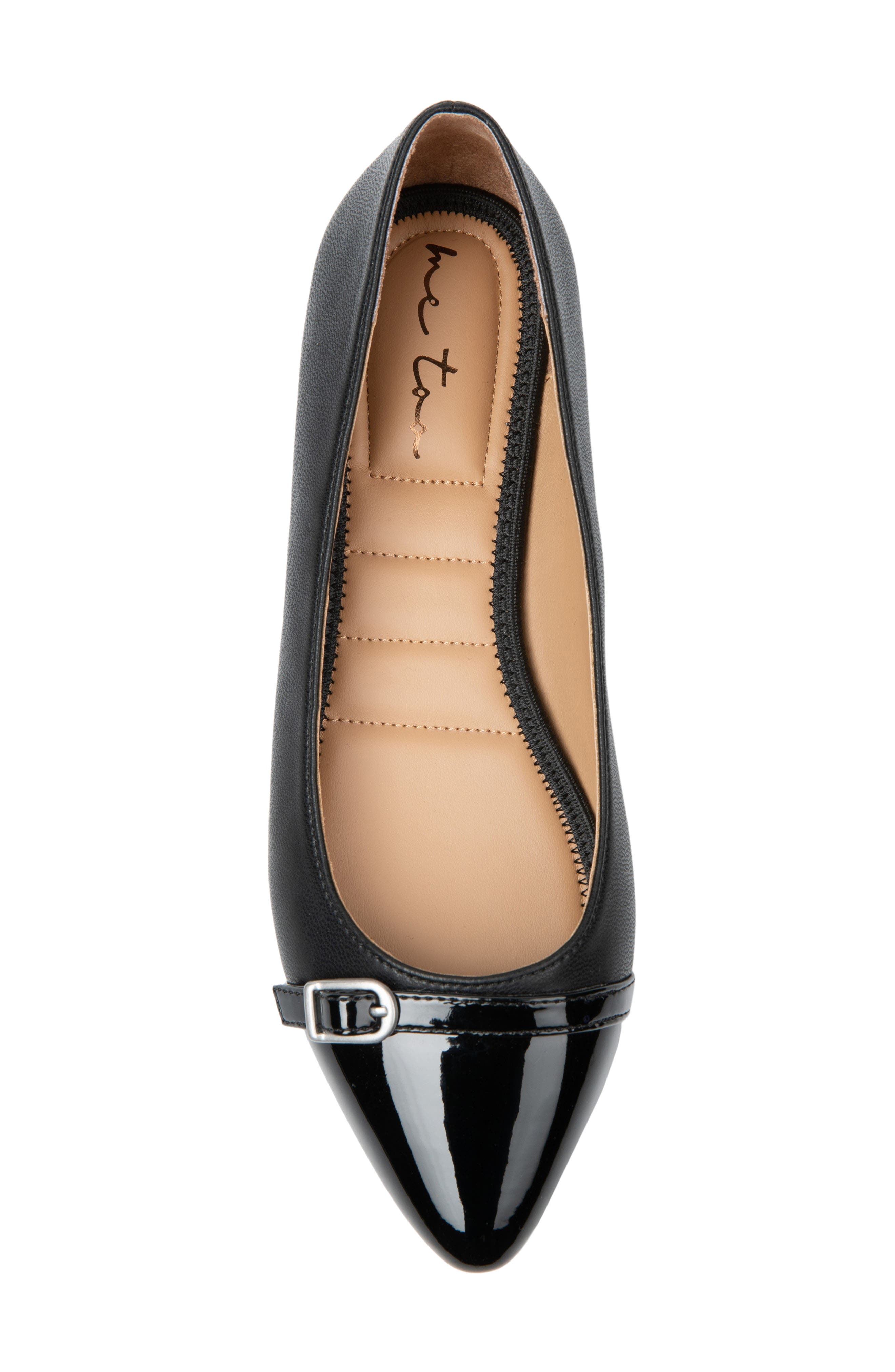 Me Too Aynslee Flat, Alternate, color, Black
