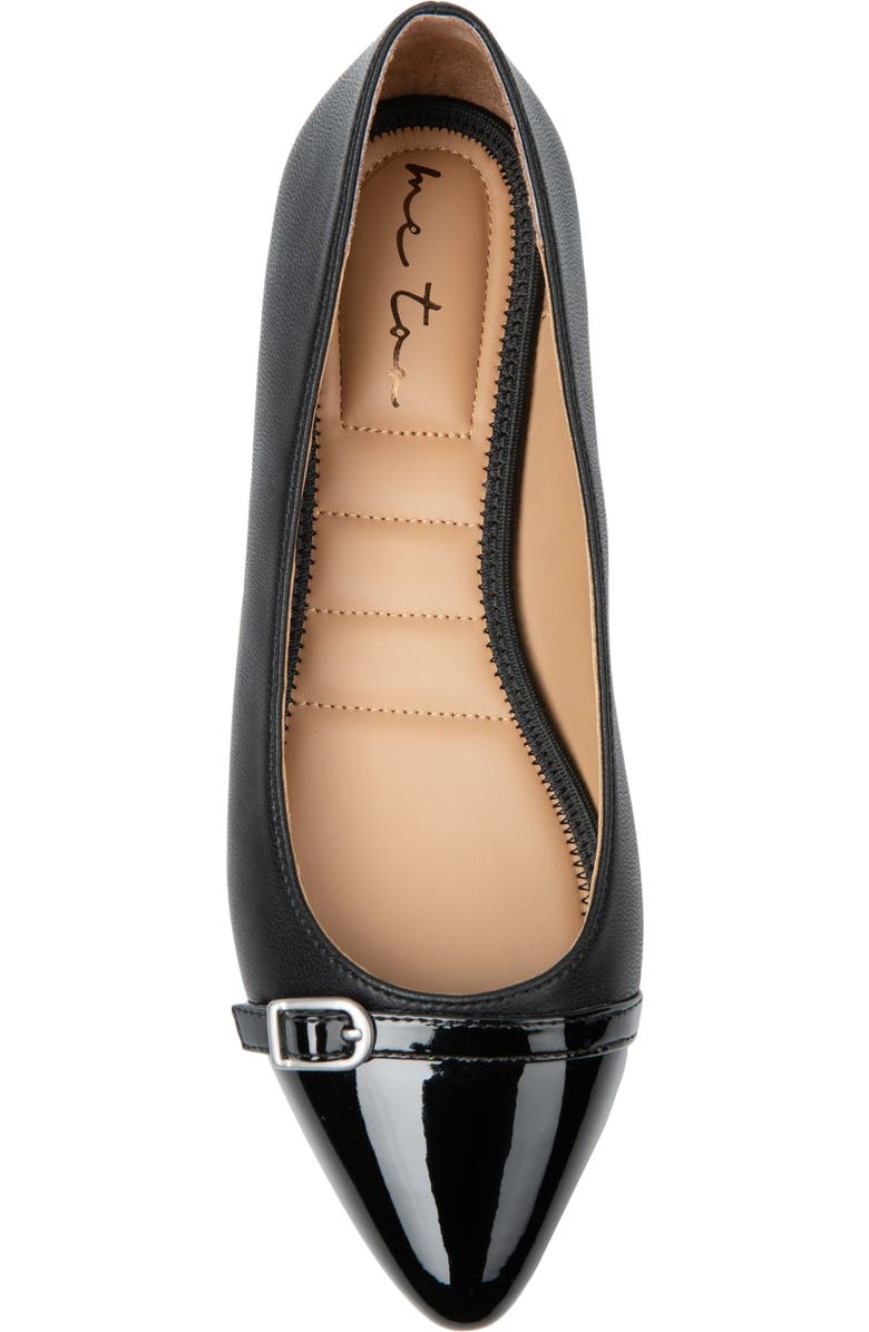 Me Too Aynslee Flat, Alternate, color, Black