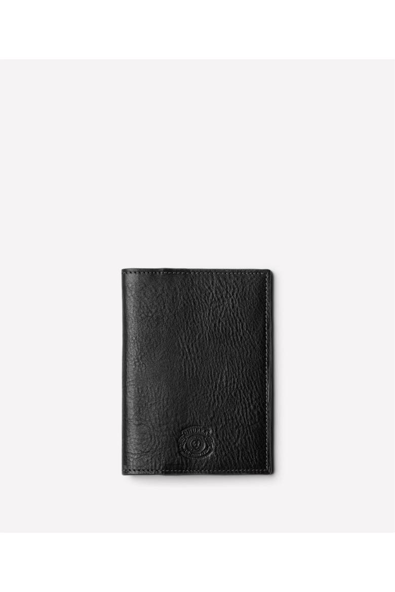 Passport Case, Main, color, Vintage Black Leather