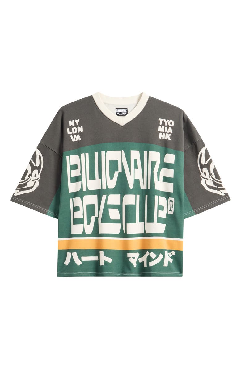 Billionaire Boys Club Blitz Jersey Knit Pullover, Alternate, color, Eden