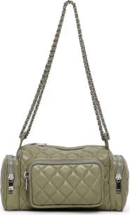 Walter Baker Camden Diamond Quilt Leather Shoulder Bag