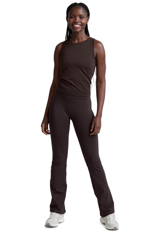 Beyond Yoga Allure Zip Cuff Pants In Brown