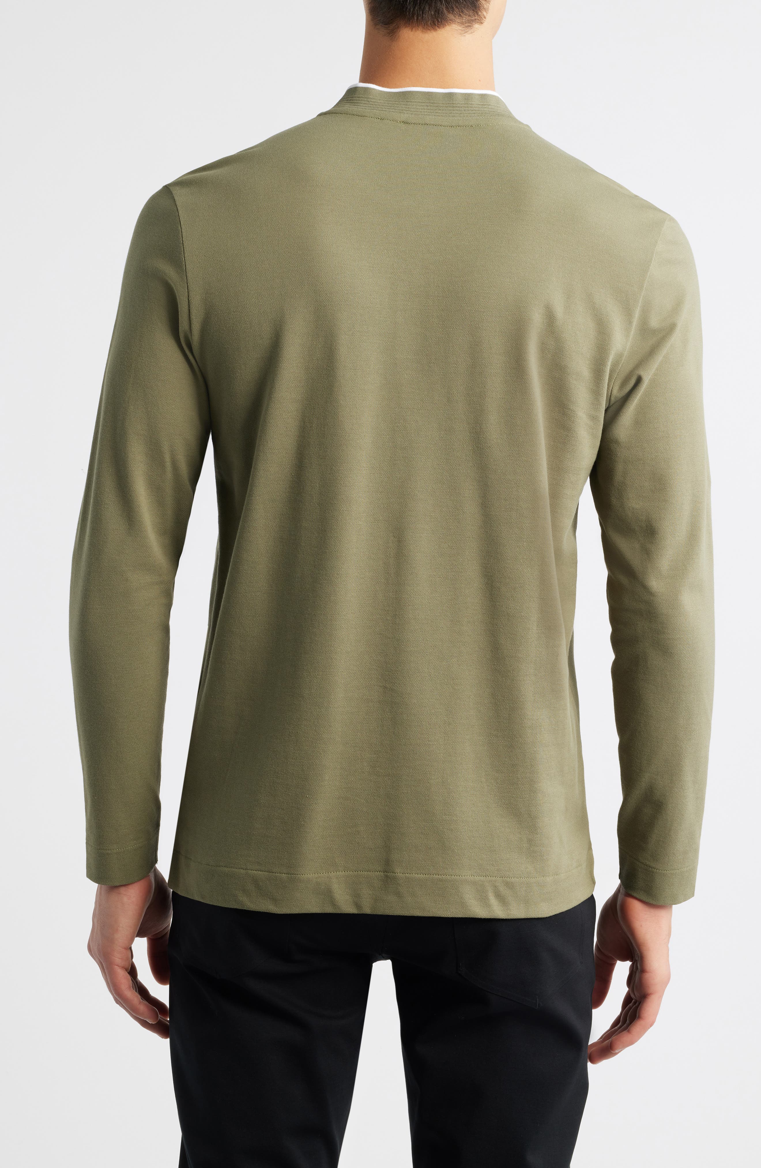 Pal Long Sleeve Blade Collar Polo - image 4