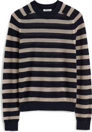 Madewell Mesh Knit Crewneck Sweater